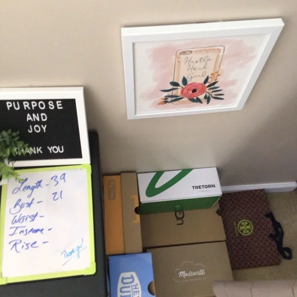 Grae Cove dress women medium pink linen - Picture 9 of 10